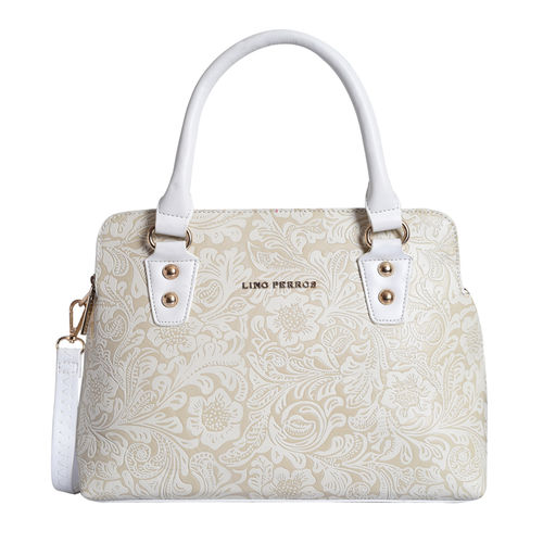 Buy Lino Perros White Handbag Online