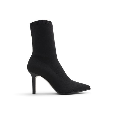 Call It Spring Ciel Open Black Ankle Boots (UK 3) - Main Image