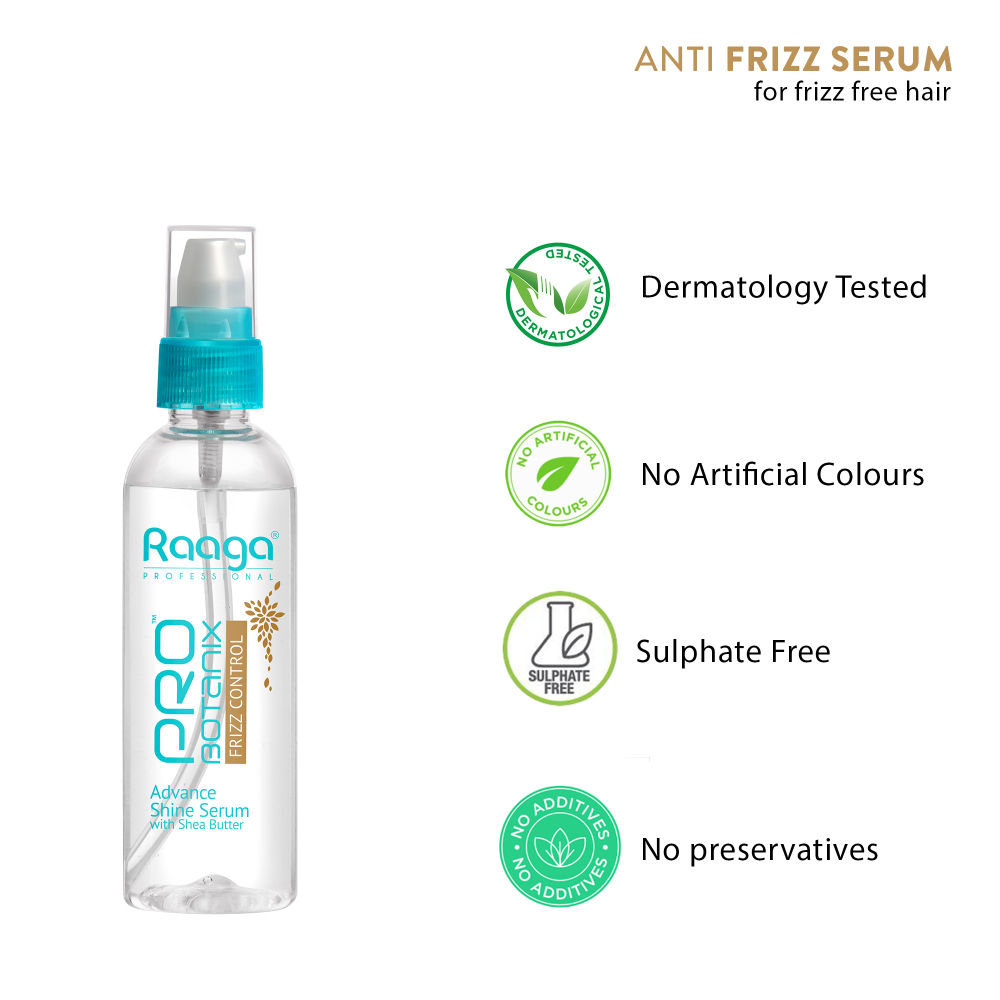 Buy Raaga Professional Probotanix Frizz Control Hair Serum for Hair  Smoothing with Shea Butter Anti Frizz Serum for Hair 100ml Online at Low  Prices in India  Amazonin