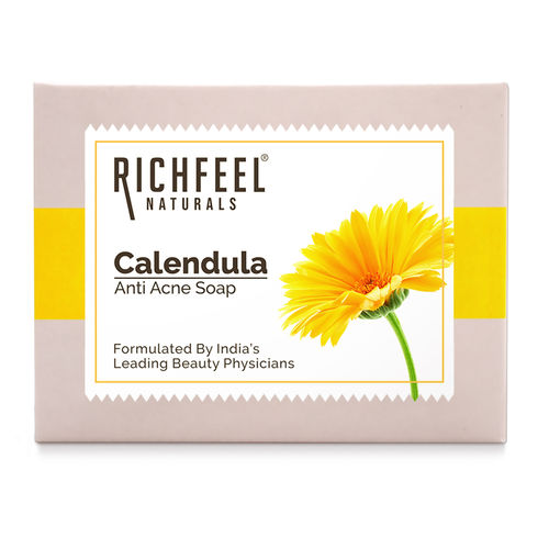 Richfeel Calendula For Anti Acne Soap Buy Richfeel Calendula For Anti Acne Soap Online At Best Price In India Nykaa A wide variety of anti acne soap options are available to you, such as main ingredient, toilet soap type, and transparent. richfeel calendula for anti acne soap