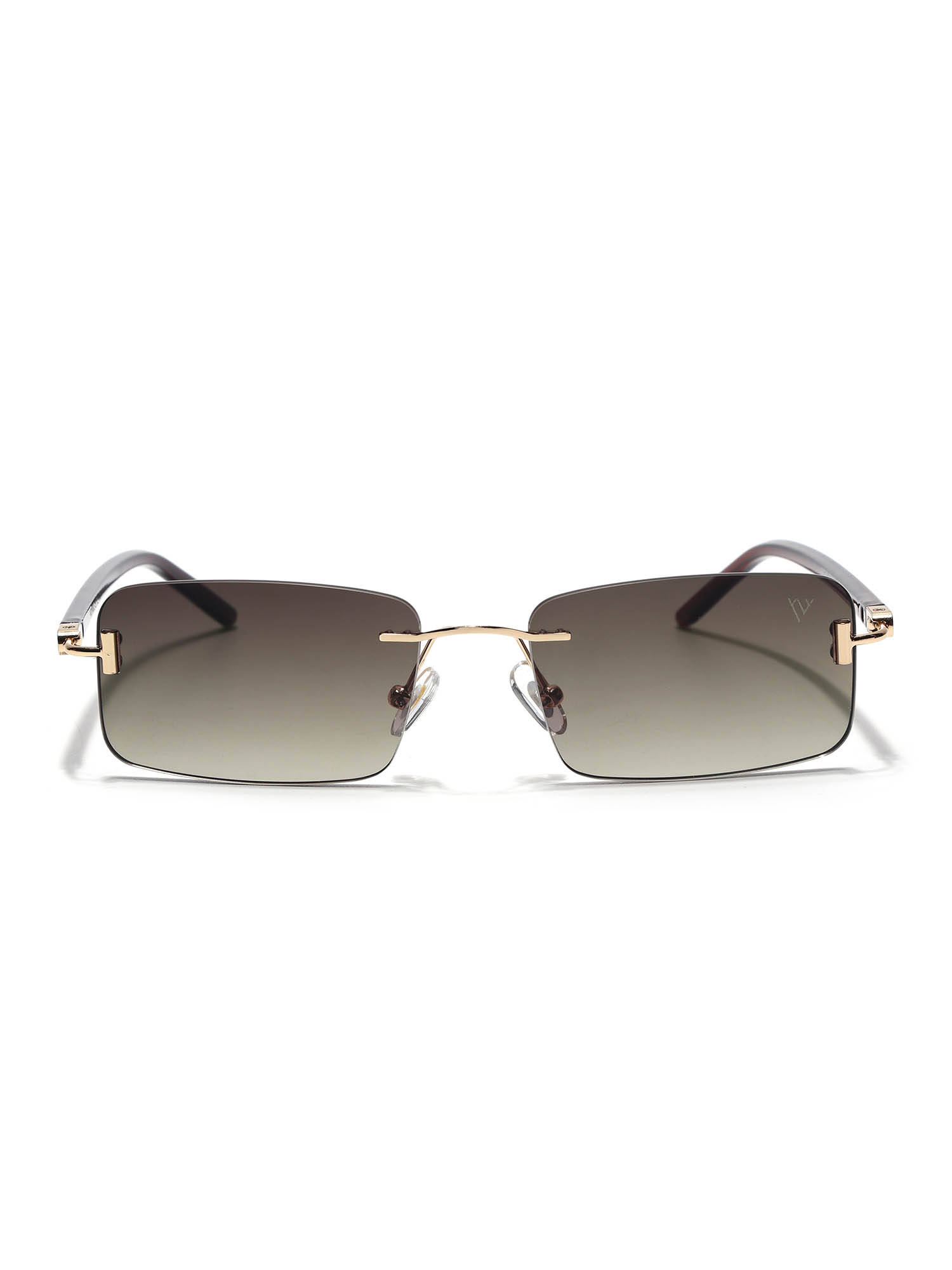 Voyage Unisex Green Sunglass (5G238Mg7383) (52)