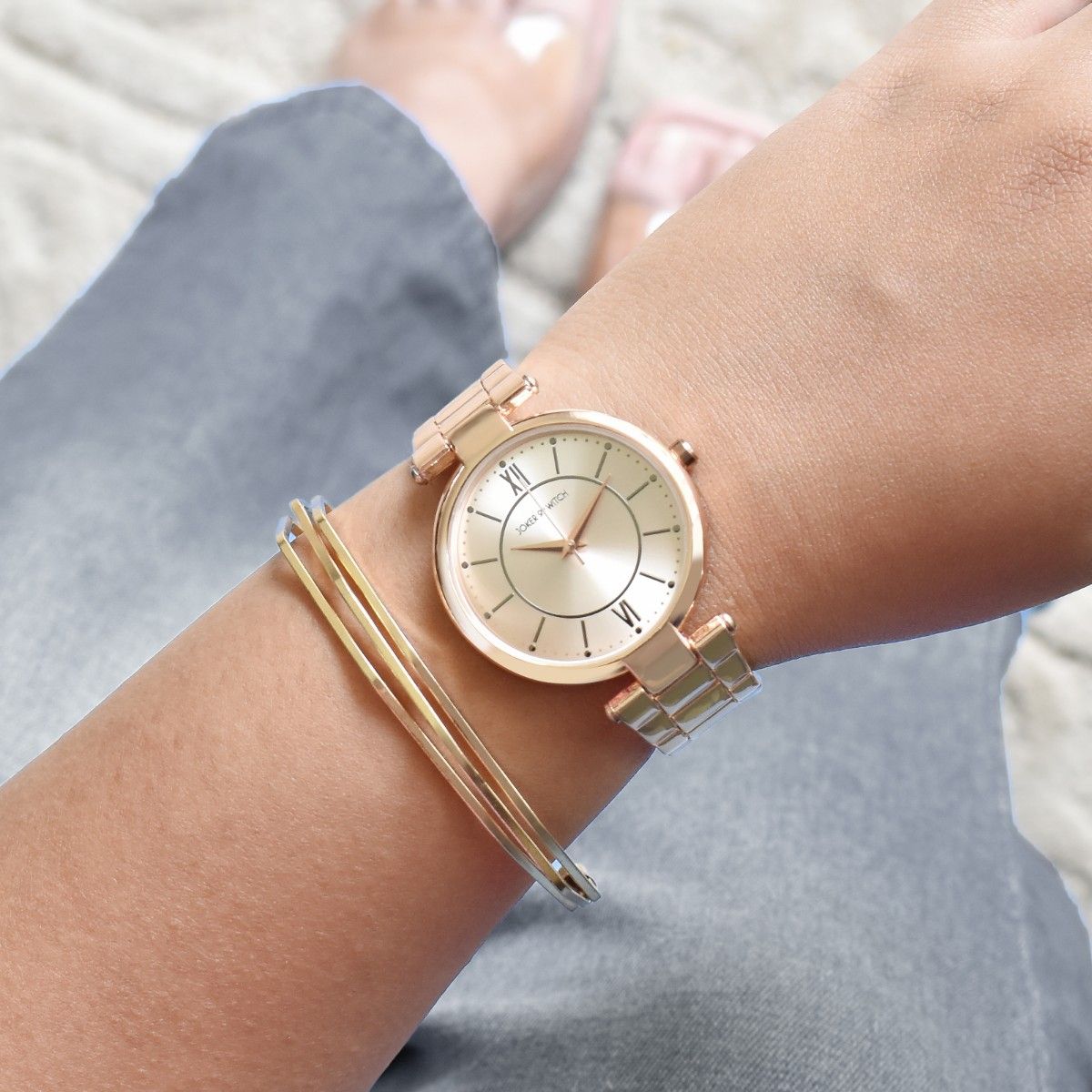 Rose Gold Fossil Jocelyn Watch Fossil ES4452 Jocelyn Rose Gold