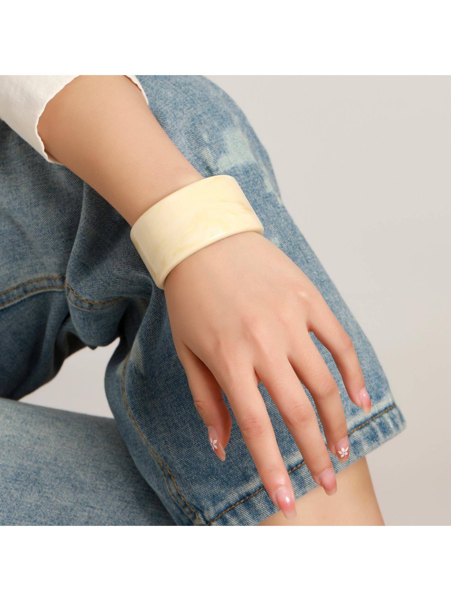 Salty Acrylic Resin Bracelet