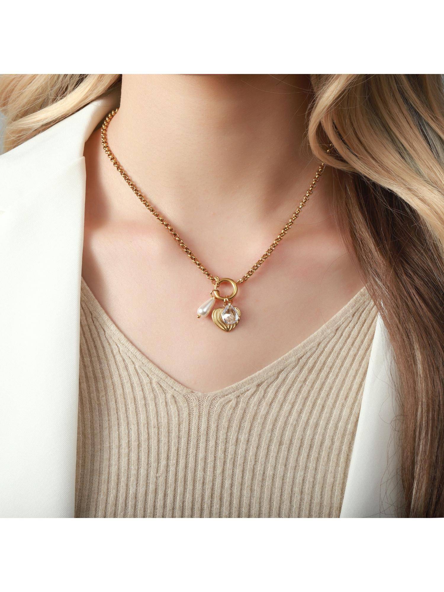 Salty Adored Pearl Necklace