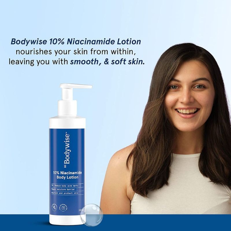 Buy Be Bodywise 10% Niacinamide Body Lotion For Acne Marks - Pack Of 2 ...