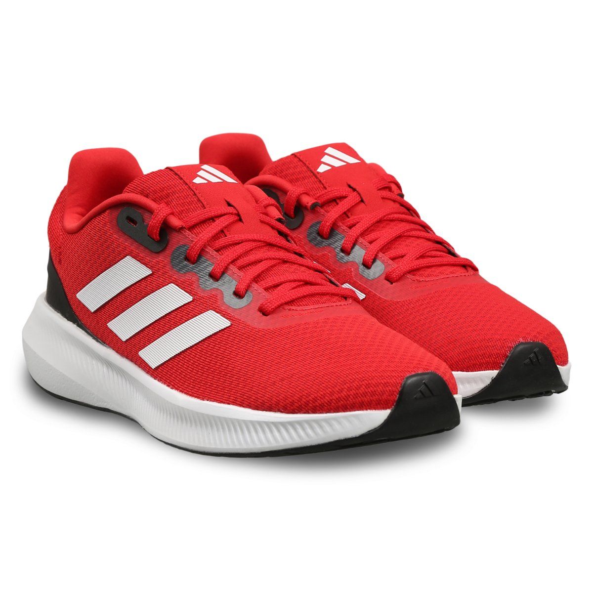 Adidas red shop running shoes