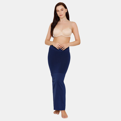 Buy Zivame Seamless All Day Flared Saree Shapewear - Skin online