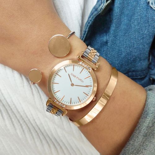 Buy Joker Witch Vivir Rosegold Watch Bracelet Stack For Women Online