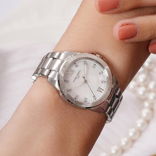 Pierre Cardin MOP Women\'s watch Pierre Cardin 28mm Tank Square Stainless MOP Arabic#Dial  main image 3
