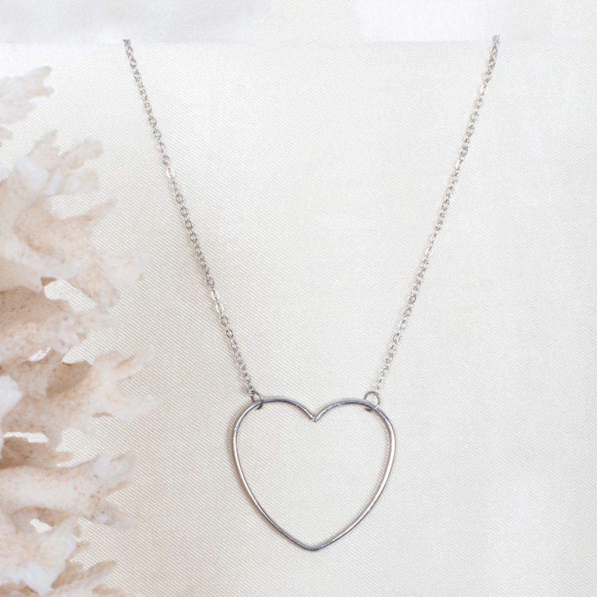 argento heart necklace