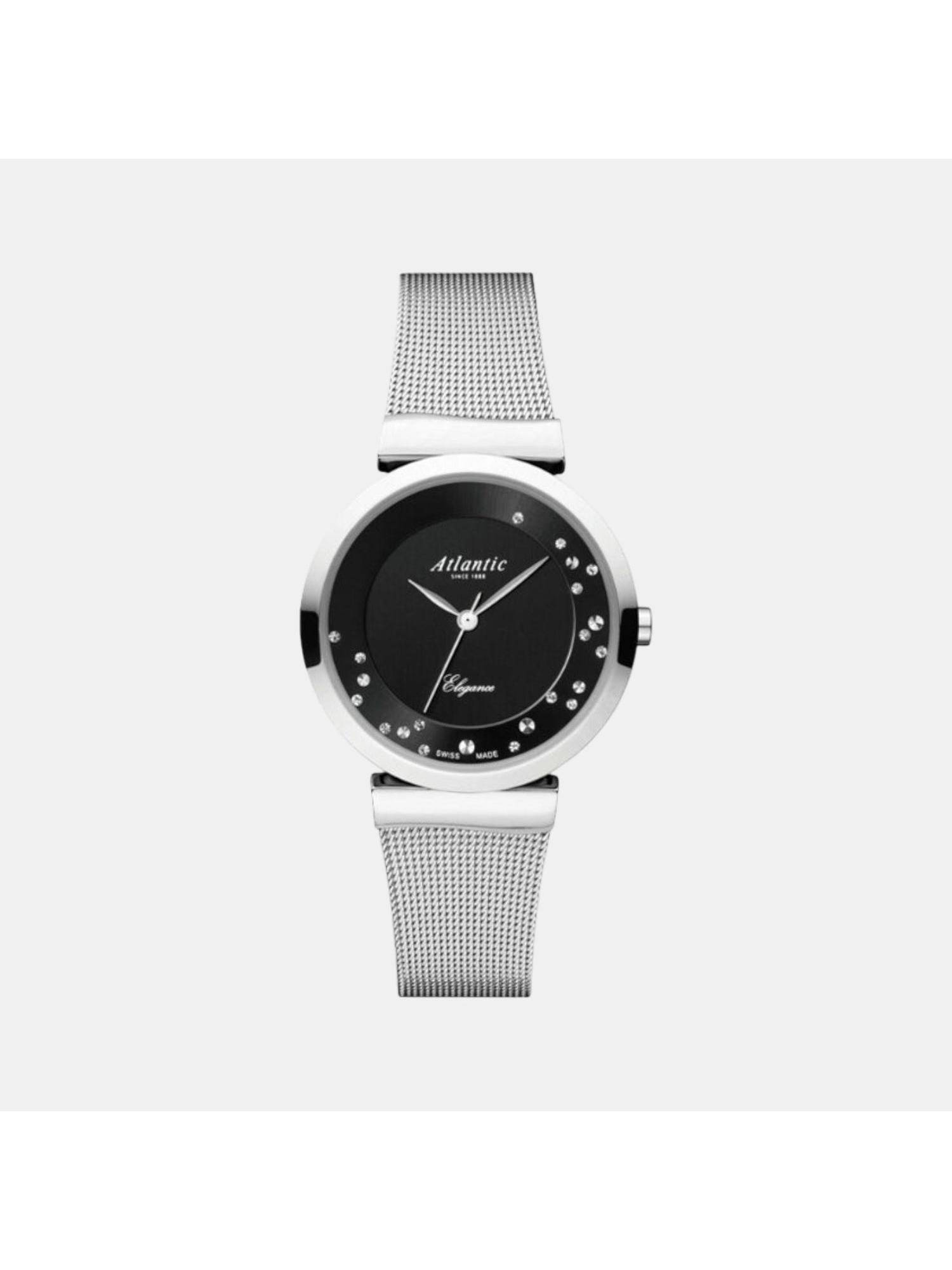 Atlantic Black Stainless Steel Analog Watch (29039.41.69Mb)