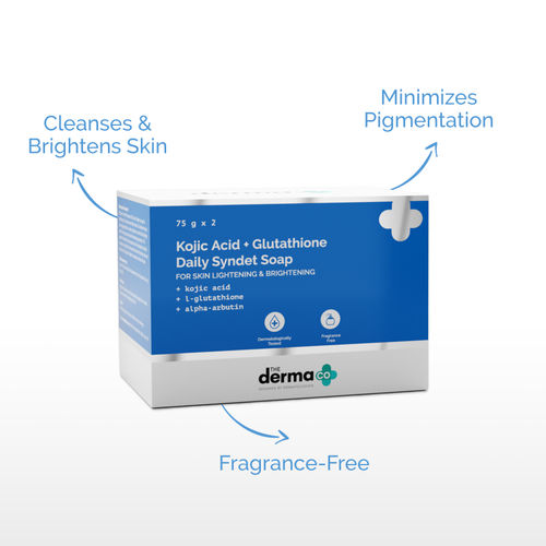 the derma co glutathione tablets Buy The Derma Co Kojic Acid Syndet Soap with Glutathione for Pigmentation  (Pack of 2) Online