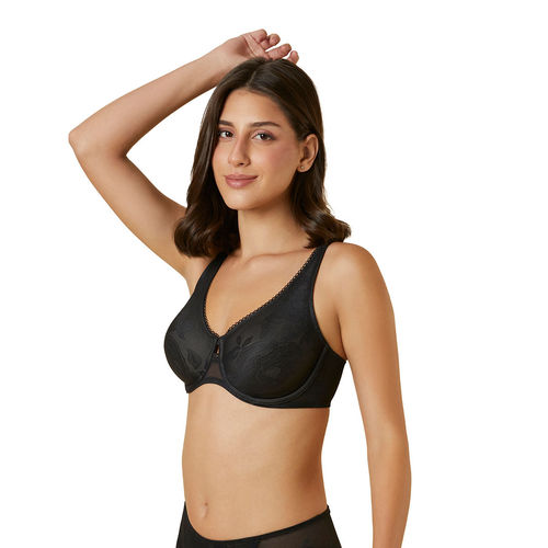 Reggiseno Triumph Wild Rose Sensation Con Ferretto 3D Flexi - Imbottito, Traspirante, Pizzo, Medium Shaping