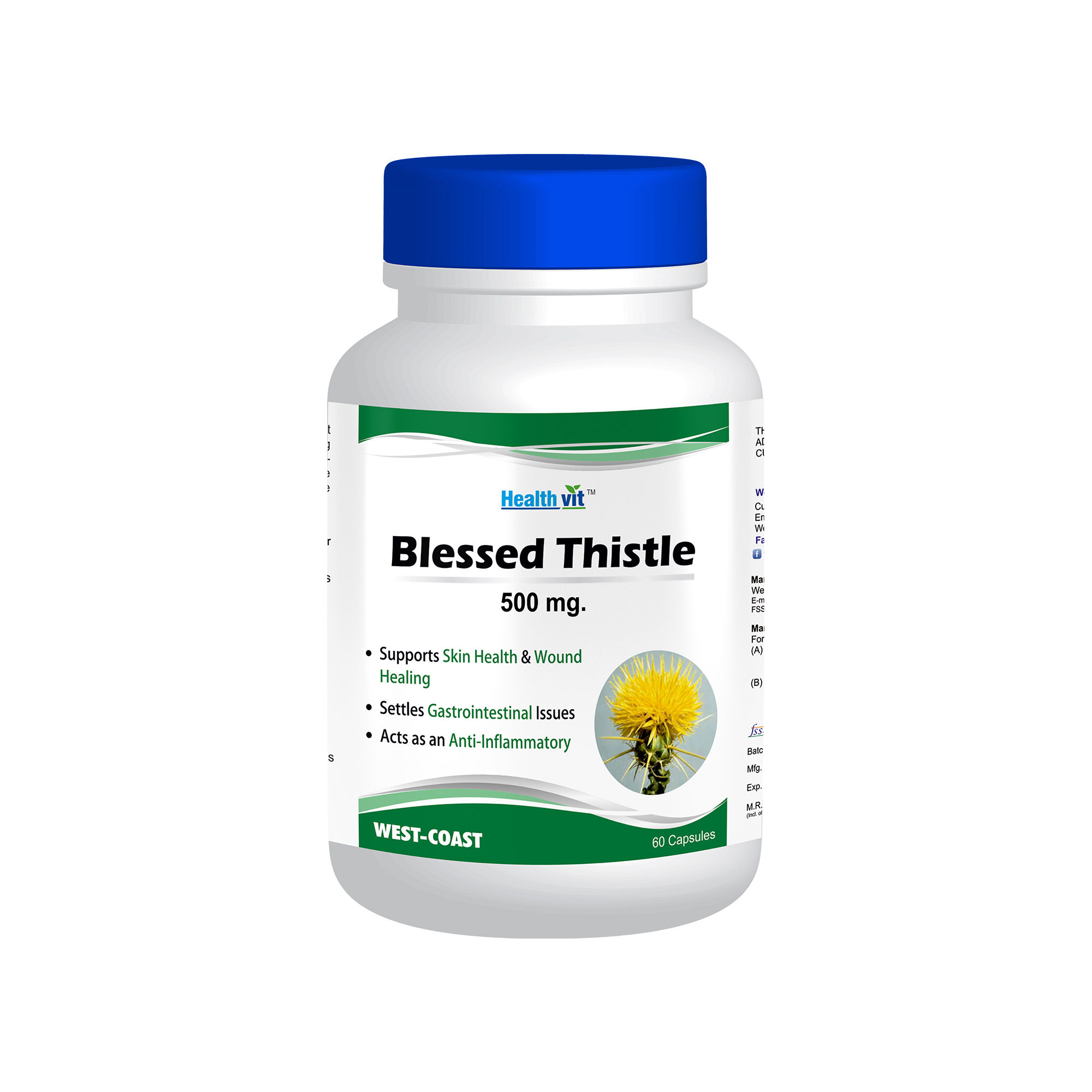 Healthvit Blessed Thistle 500 mg