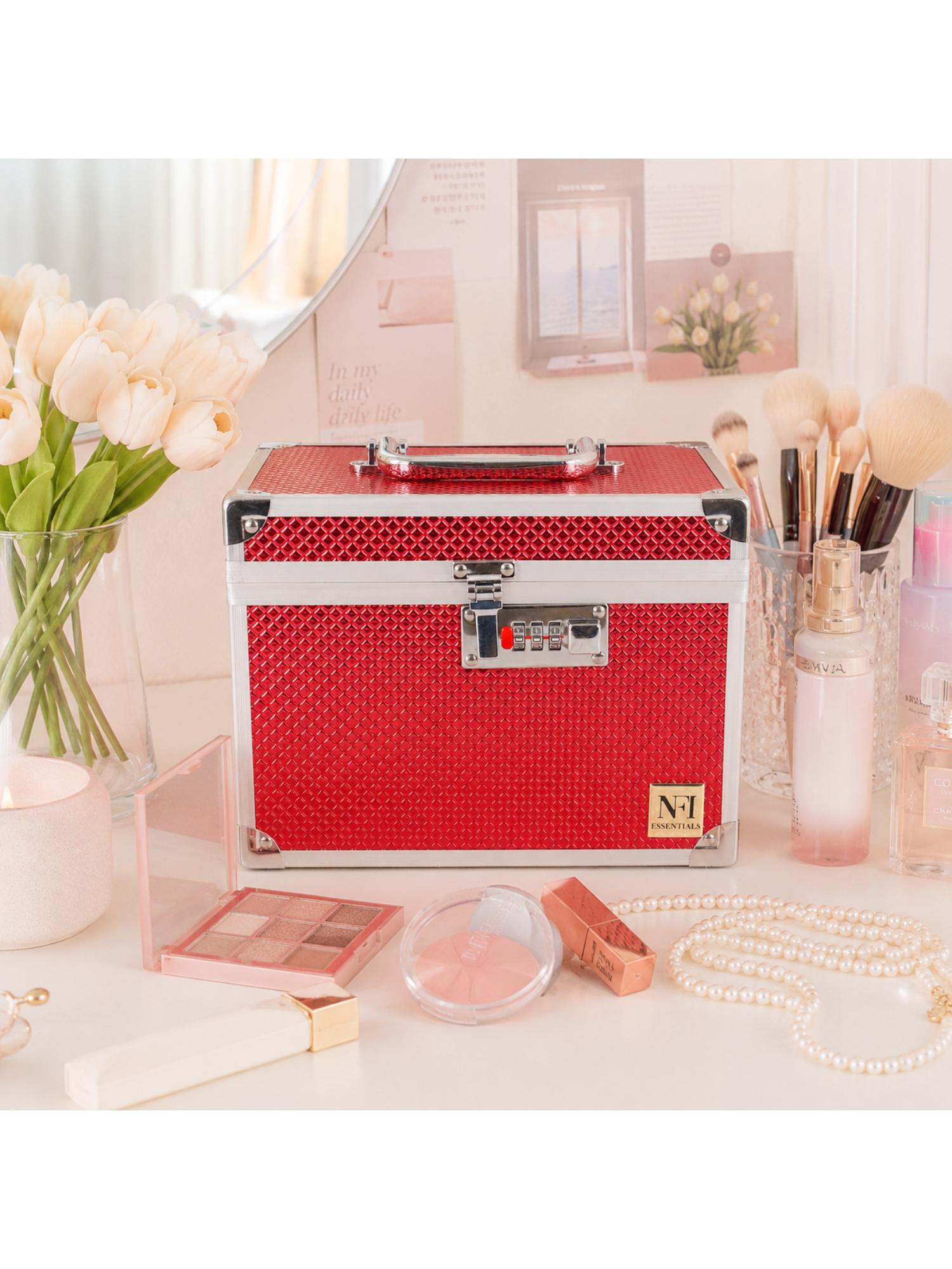 Buy NFI Essentials Makeup Vanity Box - Red Online