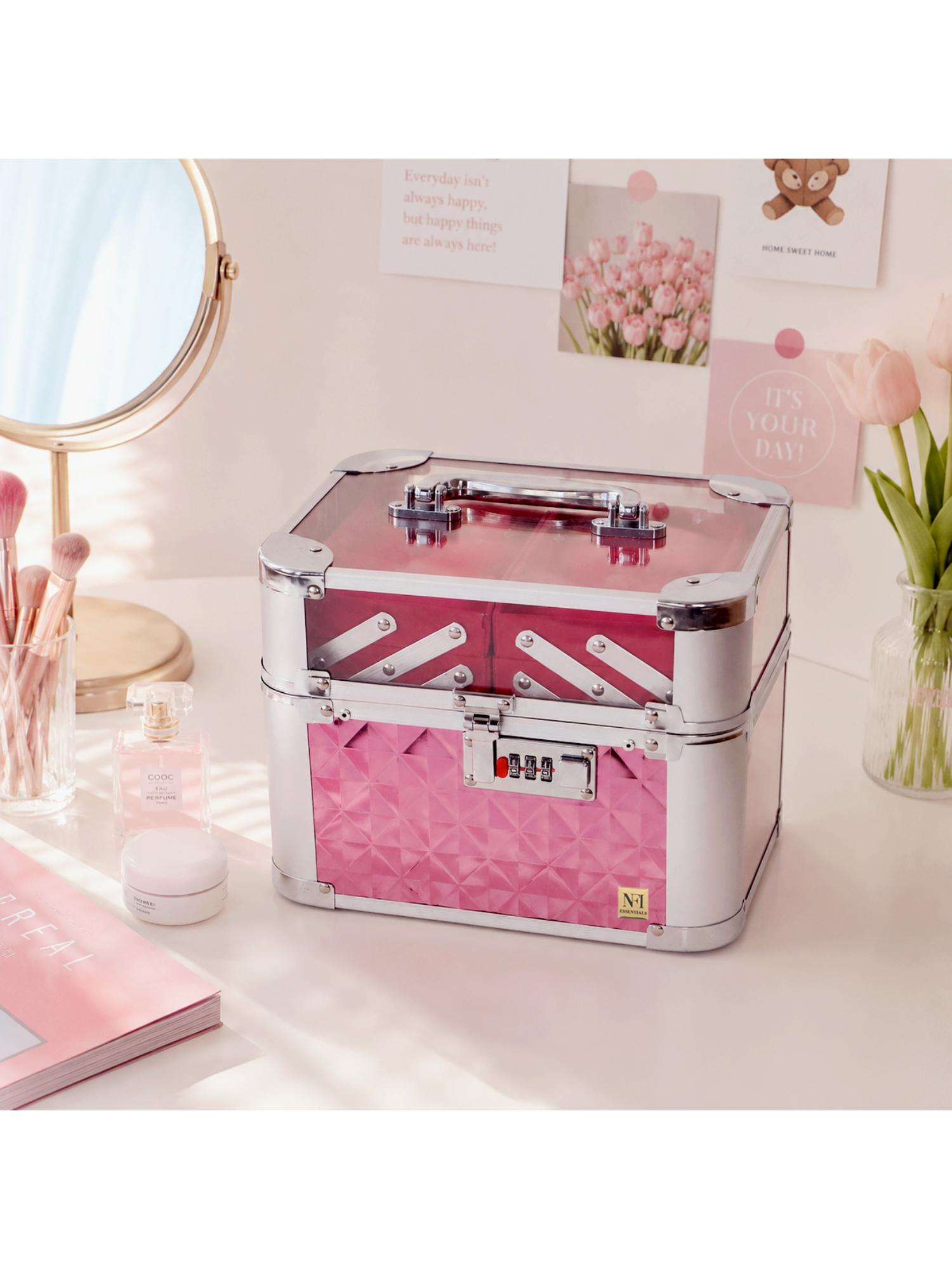 Buy NFI Essentials Makeup Organizer Box - Pink Online