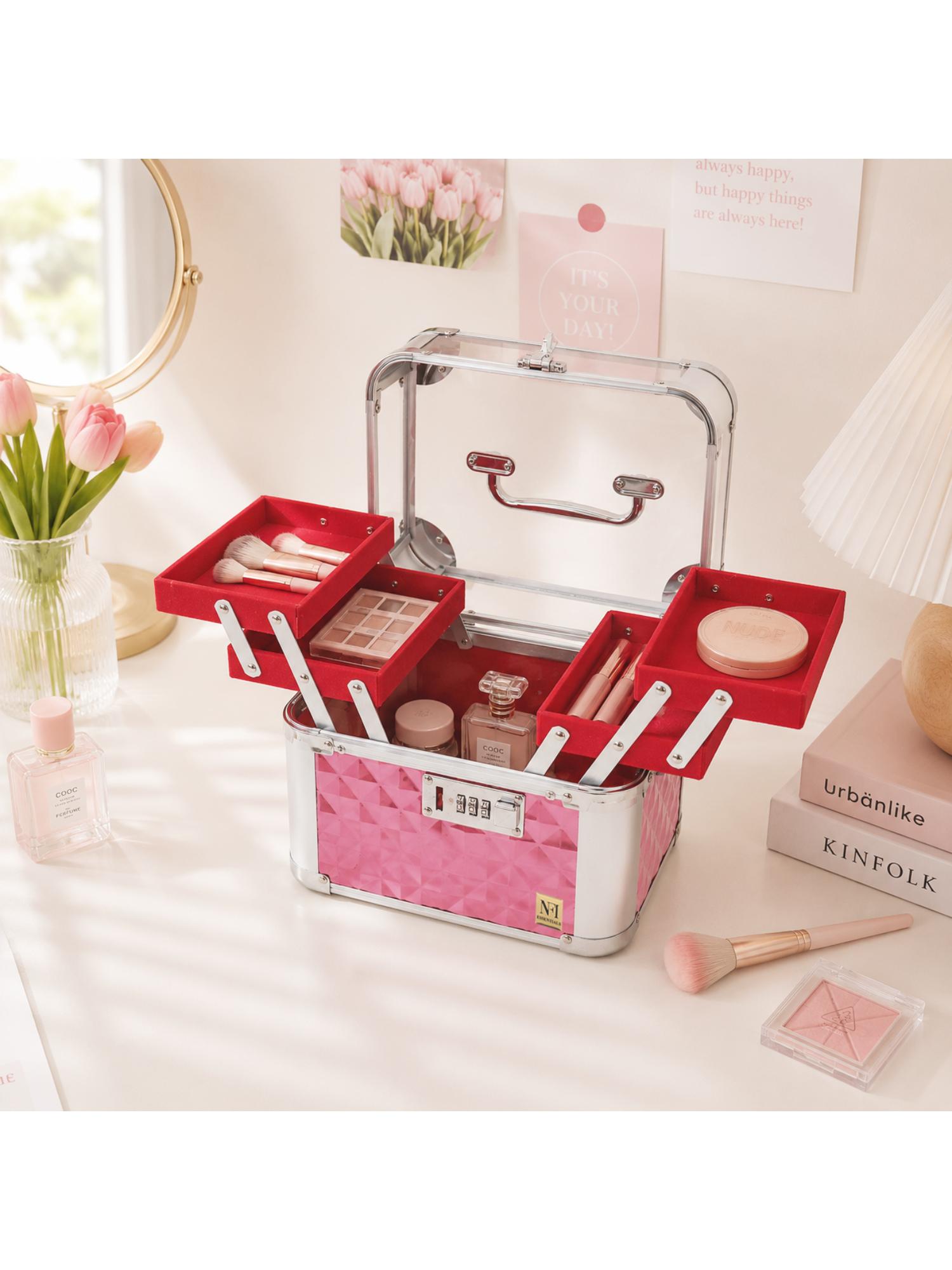 Buy NFI Essentials Makeup Organizer Box - Pink Online