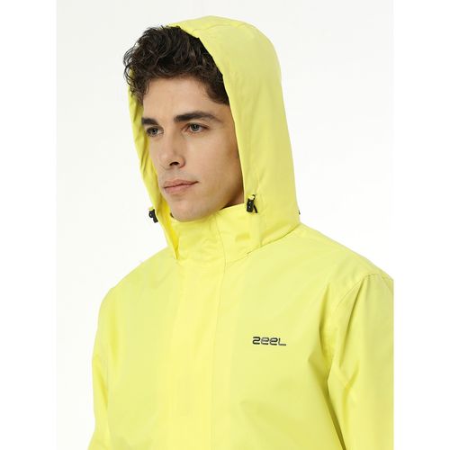 Buy ZEEL Mens Yellow and Black Waterproof Raincoat with Pant (Set