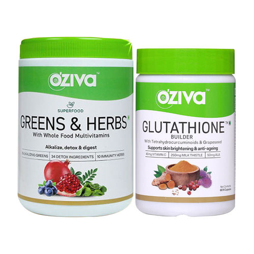 liposomal glutathione dosage recommended Buy OZiva Detox & Glow Routine (OZiva Superfood Greens & Herbs + Glutathione  Builder) Online