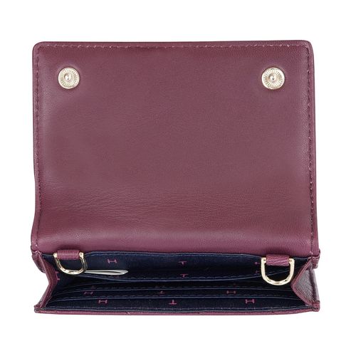 Buy Tommy Hilfiger Women Angelina Small Flap Wallet With Sling
