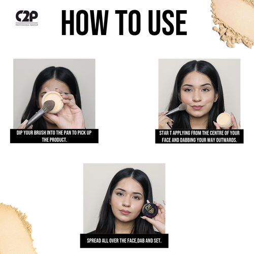 Buy C2P Pro HD Luxury Luminous Shimmer Powder, Matte Finish Highlighter,  Loose Powder for Face, Setting Powder for Makeup Long Lasting (Natural 01,  13 Grams) Online at Low Prices in India 