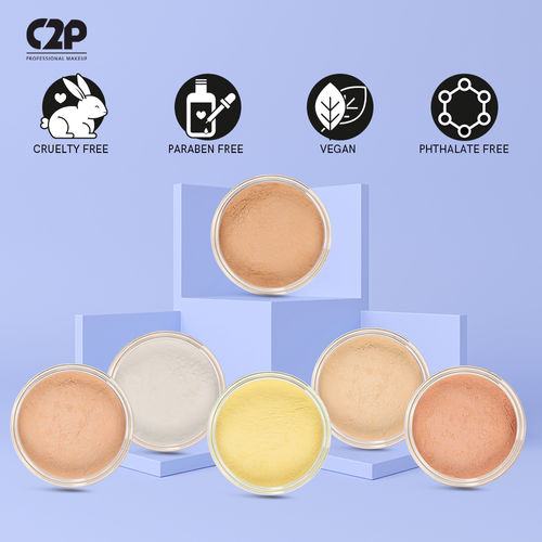 Buy C2P Pro HD Luxury Luminous Shimmer Powder, Matte Finish Highlighter,  Loose Powder for Face, Setting Powder for Makeup Long Lasting (Natural 01,  13 Grams) Online at Low Prices in India 