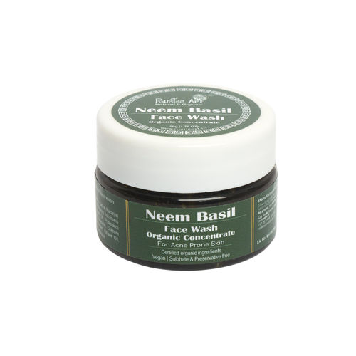 Buy Rustic Art Organic Neem Basil Concentrate Face Wash Online