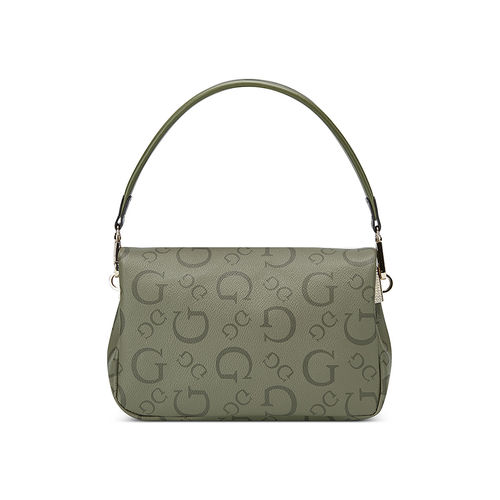 Messenger Bag Guess G Lux Crossbody Flap Buy Guess Green Monogram