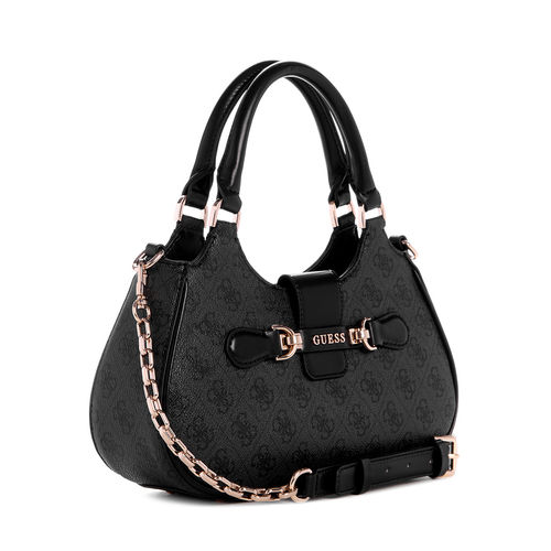 Borsa GUESS mano/tracolla Nolana small girlfriend satchel black