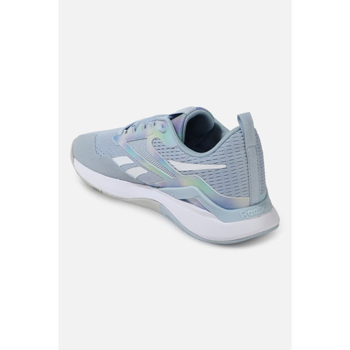 Reebok Women Nanoflex Tr Training Shoes Blue (UK 4)
