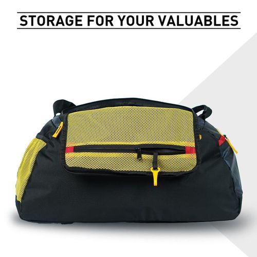 Buy MuscleBlaze Training Bag With Shoe Compartment Black (45 L