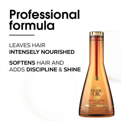 L'Oreal Professionnel Mythic Oil Argan Oil Rich Shampoo: L'Oreal Professionnel Mythic Oil Argan Oil Rich Shampoo Online at Best Price India | Nykaa