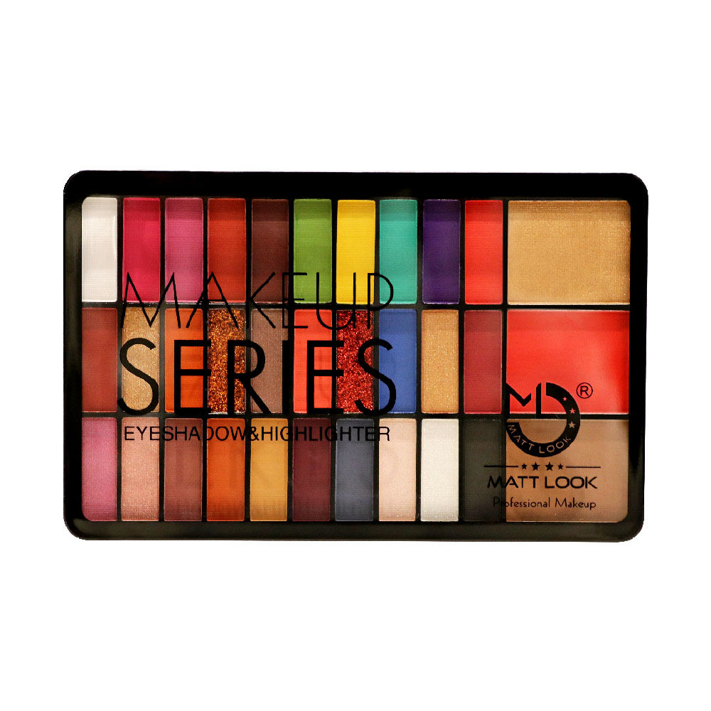 Buy Matt look Makeup Series Eyeshadow & Highlighter Palette Matt 01