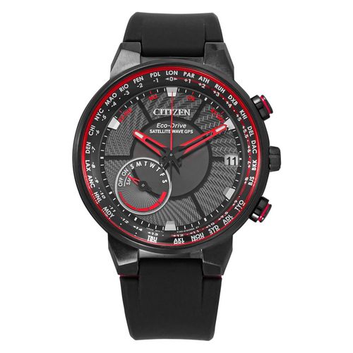 Citizen Eco-Drive Day-Date Analog Dial Black Color Men's Watch- CC3079-11E