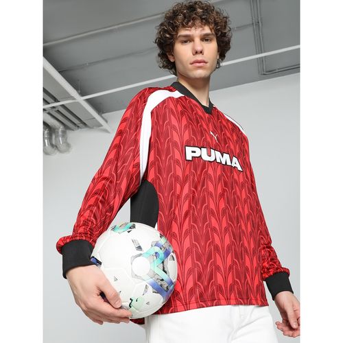 Buy Puma Football Long Sleeve Unisex Red T-Shirt Online