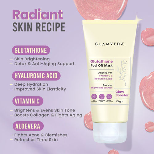 glutathione detox acne Gummies  Mono Buy Glamveda Glutathione Peel Off