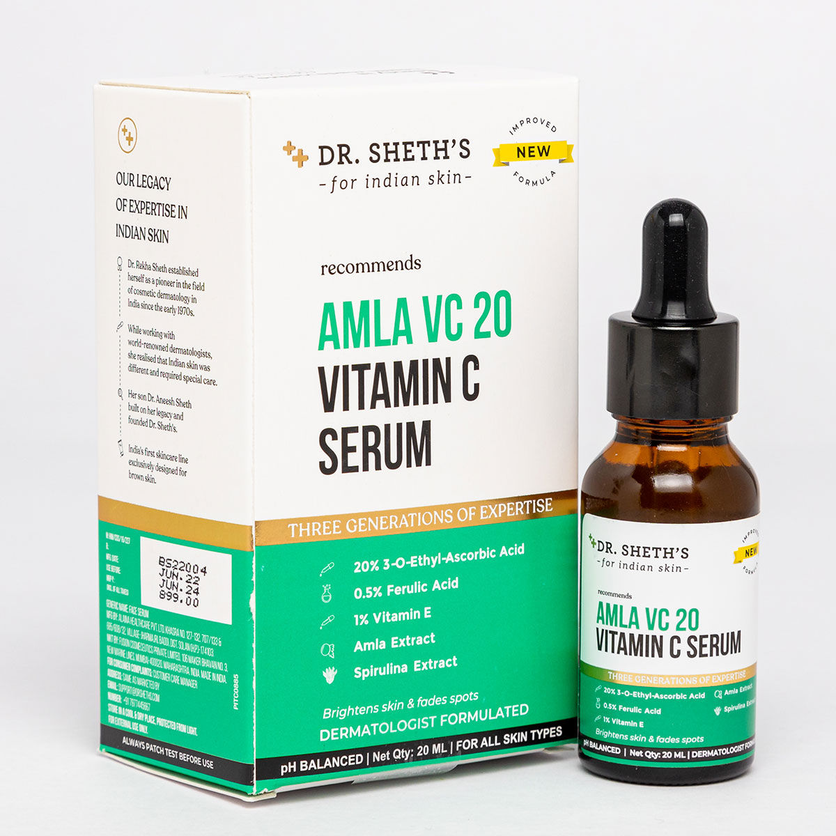 Dr. Sheth's Amla VC20 Vitamin C Serum Buy Dr. Sheth's Amla VC20