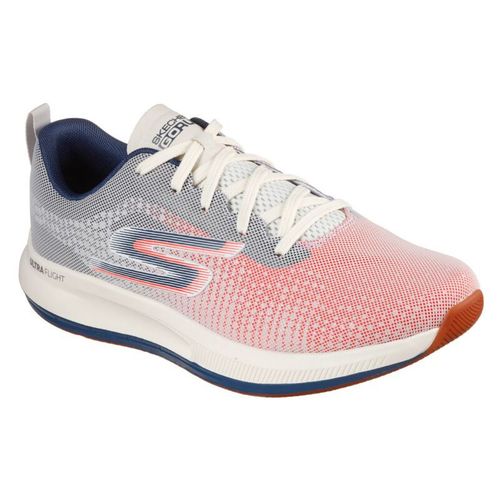 SKECHERS GO RUN PULSE PELLUCID White GoRun Running Shoes (UK 13)