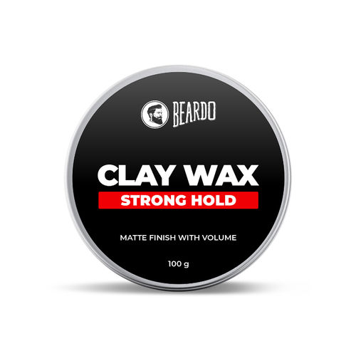 Beardo Hair CLAY Wax for Men, | Matte Finish with Volume| Re-stylable |  With Kaolin Clay: Buy Beardo Hair CLAY Wax for Men, | Matte Finish with  Volume| Re-stylable | With Kaolin