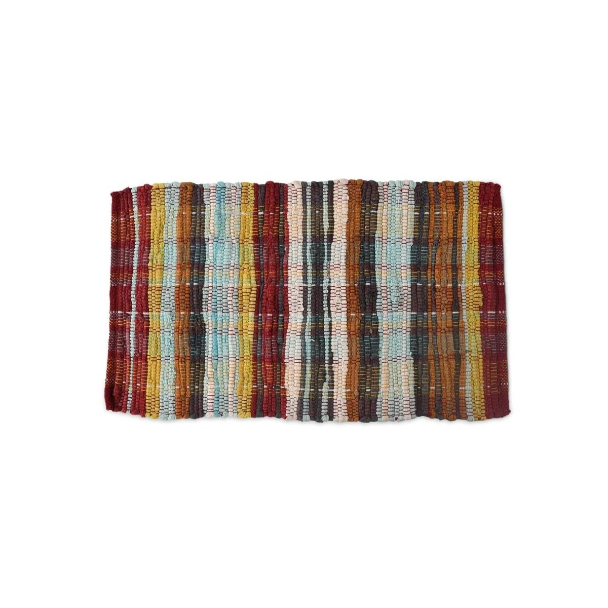 Sashaa World Recycled Handmade Chindi Rug
