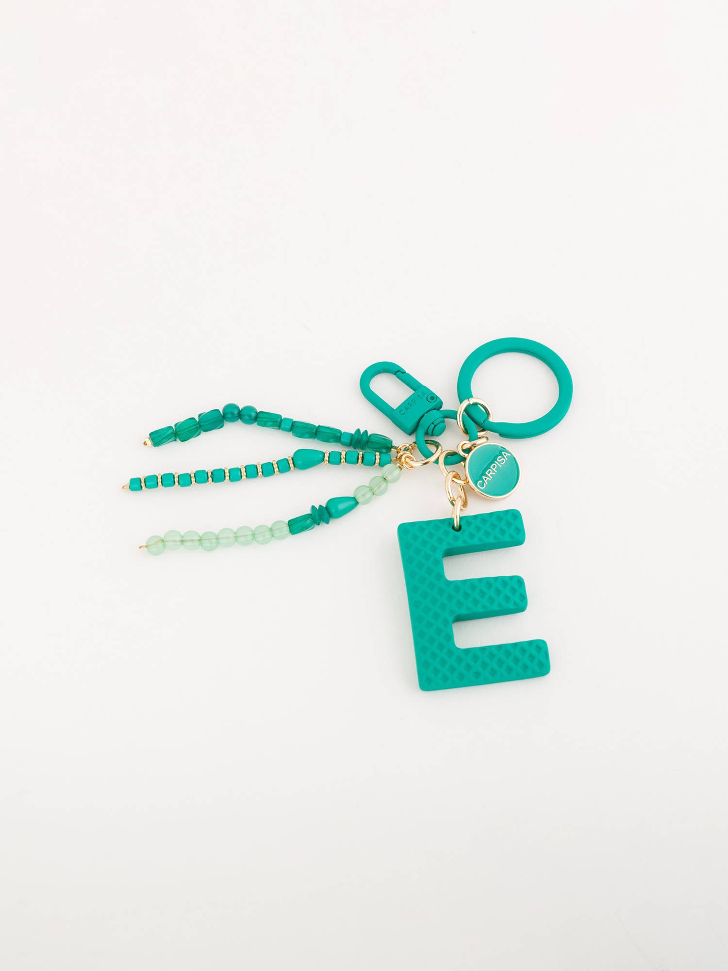 CARPISA ITALIA Green Puffy Letter Women Bag Charm