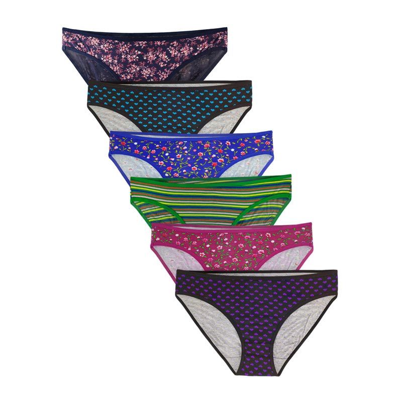 Bodycare 100 Cotton Teenager Assorted Panties In Pack Of 6 Multi Color Buy Bodycare 100 1312