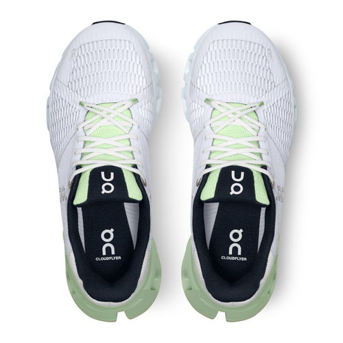 Buy On Cloudflyer W Off White Meadow Green Running Shoes Online