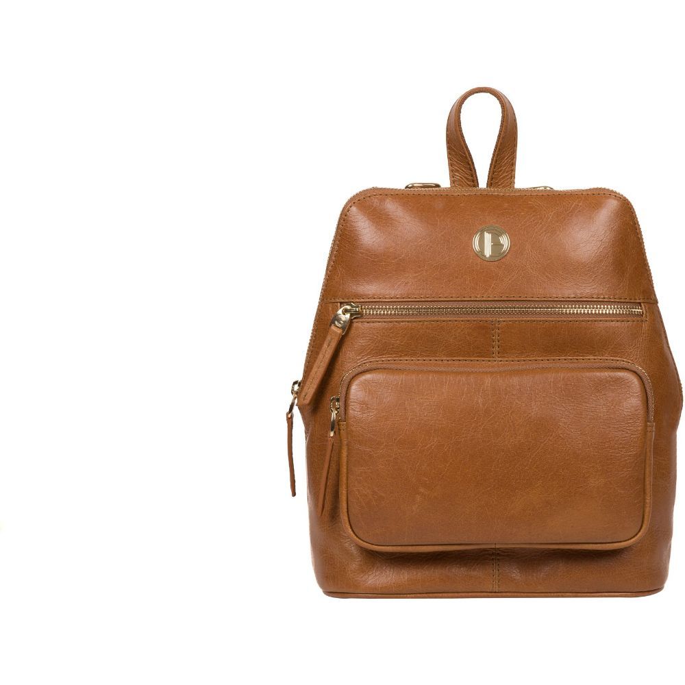 saddle leather backpack