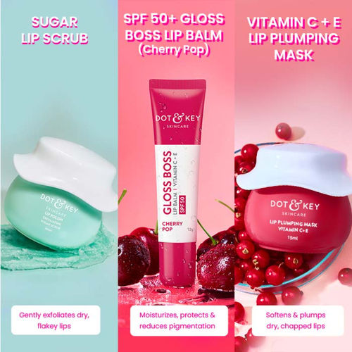 Buy Dot & Key Vitamin C Lip Kit For Chapped & Pigmented Lips Online