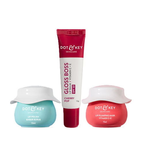 Buy Dot & Key Vitamin C Lip Kit For Chapped & Pigmented Lips Online
