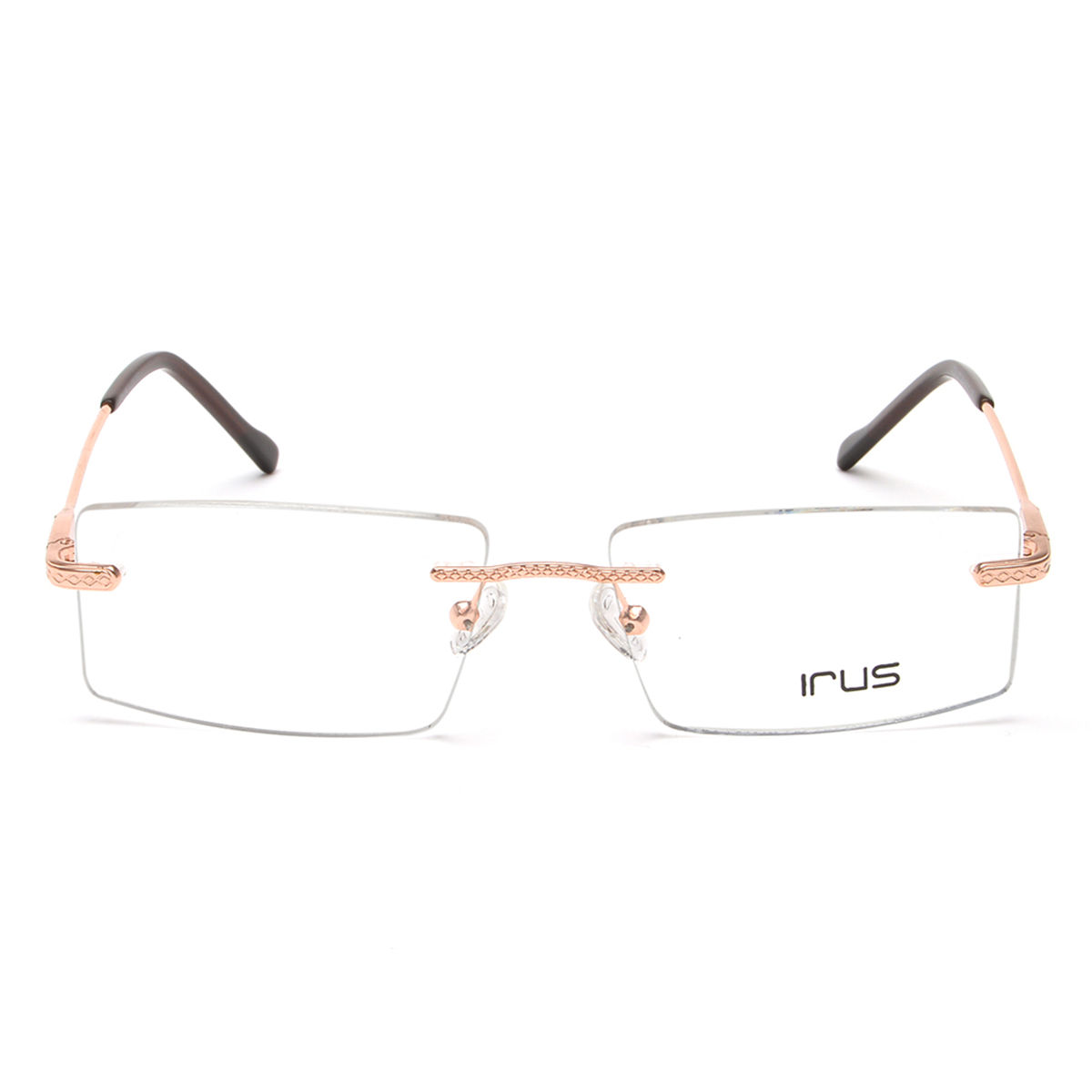 IRUS Rectangle IR2021C2FR Gold Large Eyeglass Frames