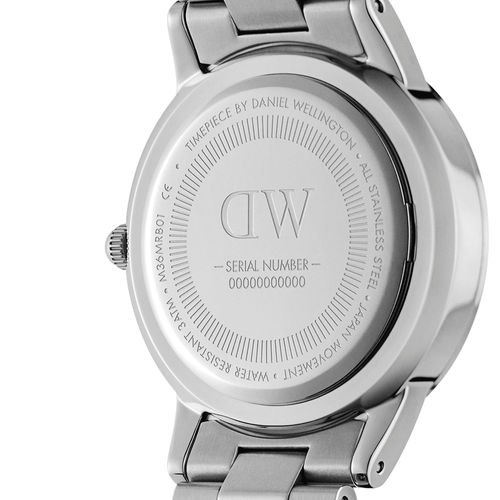 Daniel Wellington Iconic Watches 28 mm Stainless Steel (316L) Silver : Daniel Wellington