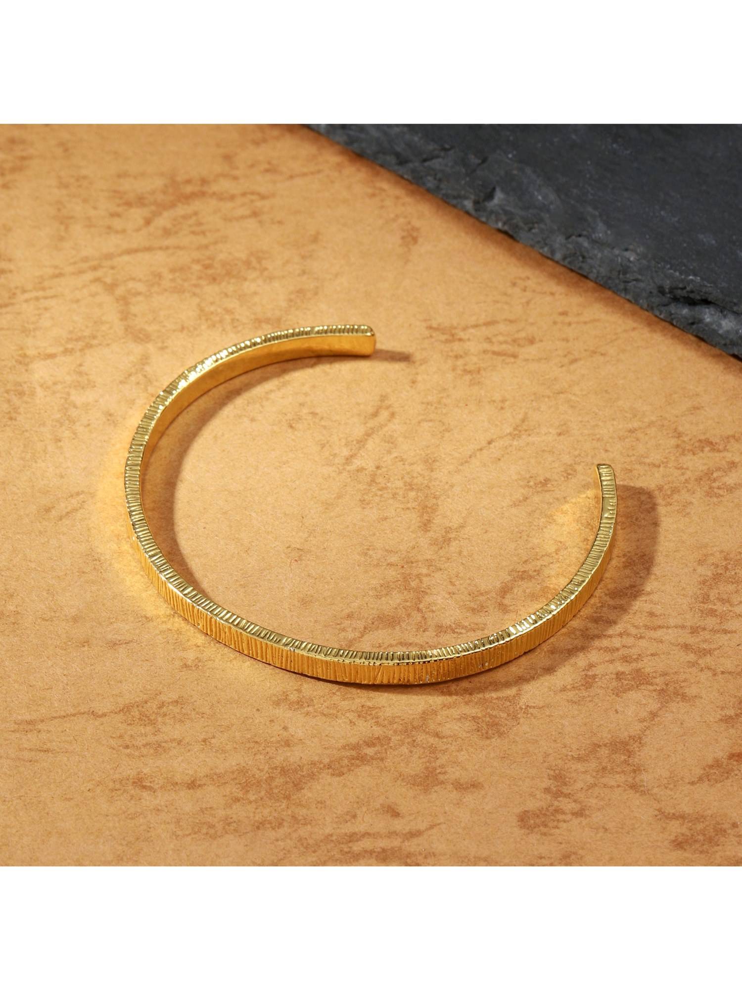 Salty Alpha Women Gold Sculptural Adjustable Verve Bracelet