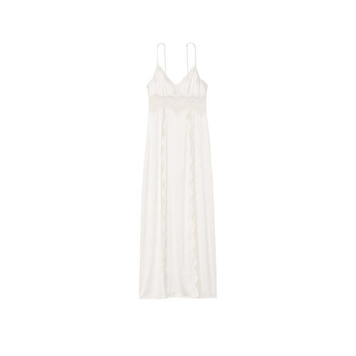 Buy Victoria's Secret Lace-Inset Long Slip White Online